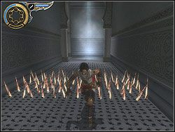 Skieruj się do korytarza na prawo od fontanny - [05] The Palace (pałac) | Prince of Persia Dwa Trony - Prince of Persia: Dwa Trony - poradnik do gry