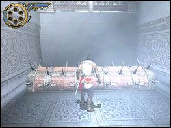 Kawałek dalej kolejna śmiertelna nowinka - [05] The Palace (pałac) | Prince of Persia Dwa Trony - Prince of Persia: Dwa Trony - poradnik do gry