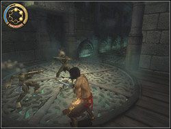 Zaatakuje cię czwórka nowego gatunku nieprzyjaciół - zielonoskórych Reptusów - [10] The Sewers (kanały) | Prince of Persia Dwa Trony - Prince of Persia: Dwa Trony - poradnik do gry