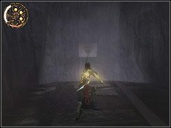 Lot kończysz wpadając w wąską pionową niszę, rozciągającą się pomiędzy dwiema ścianami - [10] The Sewers (kanały) | Prince of Persia Dwa Trony - Prince of Persia: Dwa Trony - poradnik do gry