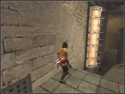 Ustaw się przy ścianie po prawej stronie wieży - [12] The Fortress (twierdza) | Prince of Persia Dwa Trony - Prince of Persia: Dwa Trony - poradnik do gry