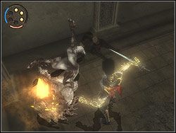 Przejdziesz teraz metamorfozę w Mrocznego Księcia - [13] The Lower City (dolne miasto) | Prince of Persia Dwa Trony - Prince of Persia: Dwa Trony - poradnik do gry