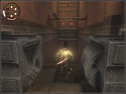 Za załomem skręć ponownie w lewo i zaraz potem w prawo - [16] The Arena Tunnel (tunel pod areną) | Prince of Persia Dwa Trony - Prince of Persia: Dwa Trony - poradnik do gry