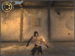 Za załomem korytarza skręć w lewo, wbiegnij po schodach - [17] The Balconies (balkony) | Prince of Persia Dwa Trony - Prince of Persia: Dwa Trony - poradnik do gry