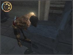 Udaj się na prawo - [18] The Dark Alley (mroczna aleja) | Prince of Persia Dwa Trony - Prince of Persia: Dwa Trony - poradnik do gry