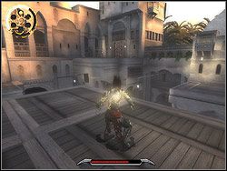 W trakcie walki w pewnym momencie zetrzecie się ostrzami i zaczniecie siłować na noże - [24] The Brothel (dom publiczny) | Prince of Persia Dwa Trony - Prince of Persia: Dwa Trony - poradnik do gry
