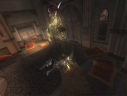 Zsuń się w dół po łańcuchu - [25] The Plaza (plac) | Prince of Persia Dwa Trony - Prince of Persia: Dwa Trony - poradnik do gry