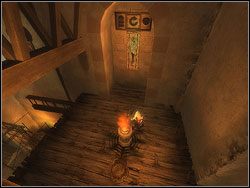 Udaj się po platformie przed siebie i za załomem na prawo przystań - [30] The Royal Workshop (królewski warsztat) | Prince of Persia Dwa Trony - Prince of Persia: Dwa Trony - poradnik do gry
