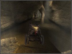 Z miejskiego traktu zjeżdżasz do ciemnych jaskiń - [31] The Kings Road (królewska droga) | Prince of Persia Dwa Trony - Prince of Persia: Dwa Trony - poradnik do gry