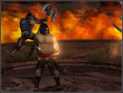 Stajecie naprzeciw siebie - [31] The Kings Road (królewska droga) | Prince of Persia Dwa Trony - Prince of Persia: Dwa Trony - poradnik do gry