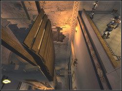 Przejdź po kładce w prawo do końca - [32] The Palace Entrance (wejście do pałacu) | Prince of Persia Dwa Trony - Prince of Persia: Dwa Trony - poradnik do gry