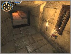 Zerknij na ścianę na prawo od fontanny - [38] The Royal Kitchen (królewska kuchnia) | Prince of Persia Dwa Trony - Prince of Persia: Dwa Trony - poradnik do gry