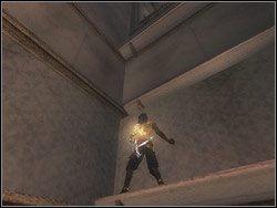 Nad głową masz dwa występy - [39] The Secret Passage (sekretne przejście) | Prince of Persia Dwa Trony - Prince of Persia: Dwa Trony - poradnik do gry