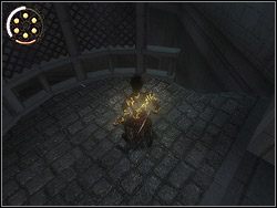 Wejdź na okratowany balkon - [35] The Well of Ancestors (szyb przodków) | Prince of Persia Dwa Trony - Prince of Persia: Dwa Trony - poradnik do gry