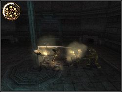 W pomieszczeniu nie ma w zasadzie nic ciekawego - [35] The Well of Ancestors (szyb przodków) | Prince of Persia Dwa Trony - Prince of Persia: Dwa Trony - poradnik do gry