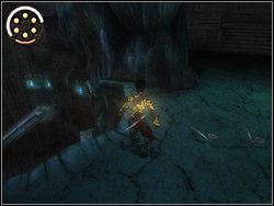 Wejdź do niszy i rozbij garnki dla uzupełnienia energii - [35] The Well of Ancestors (szyb przodków) | Prince of Persia Dwa Trony - Prince of Persia: Dwa Trony - poradnik do gry