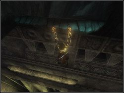 Udaj się na lewo i kawałek dalej wejdź w korytarz na prawo - [35] The Well of Ancestors (szyb przodków) | Prince of Persia Dwa Trony - Prince of Persia: Dwa Trony - poradnik do gry