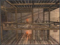 Przejdź na lewo, do frontowego naroża platformy - [41] The Middle Tower (średnia wieża) | Prince of Persia Dwa Trony - Prince of Persia: Dwa Trony - poradnik do gry