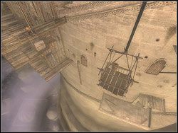 Na tym poziomie kręci się jeden Kameleon i trzech Niewolników - [41] The Middle Tower (średnia wieża) | Prince of Persia Dwa Trony - Prince of Persia: Dwa Trony - poradnik do gry