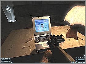 Ostrożnie (najlepiej z użyciem rolki) uchyl sąsiednie drzwi i zlikwiduj widocznych w oddali gostków (#1) - [Misja 02] [Segment 1/2] Algeria | Rainbow Six Lockdown - Tom Clancys Rainbow Six: Lockdown - poradnik do gry