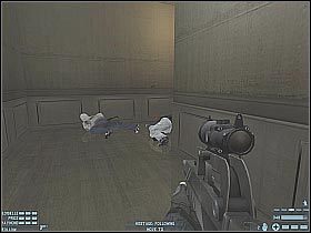 Kontynuuj dalszą przeprawę - [Misja 04] [Segment 2/2] Amsterdam | Rainbow Six Lockdown - Tom Clancys Rainbow Six: Lockdown - poradnik do gry