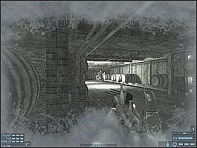 Jedyne co ci jeszcze pozostało do zrobienia, to zbliżyć się do zaznaczonej przez grę strefy (#1) - [Misja 08] [Segment 2/3] Distillery | Rainbow Six Lockdown - Tom Clancys Rainbow Six: Lockdown - poradnik do gry