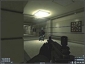 Resztę drużyny koniecznie pozostaw w tym miejscu - [Misja 09] [Segment 1/2] Hospital | Rainbow Six Lockdown - Tom Clancys Rainbow Six: Lockdown - poradnik do gry