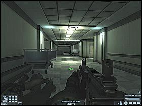 Możesz ruszać dalej - [Misja 09] [Segment 1/2] Hospital | Rainbow Six Lockdown - Tom Clancys Rainbow Six: Lockdown - poradnik do gry