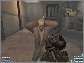 Skorzystaj teraz ze znajdujących się tu schodów (#1) - [Misja 12] [Segment 2/2] Marseilles | Rainbow Six Lockdown - Tom Clancys Rainbow Six: Lockdown - poradnik do gry