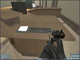 Skieruj się w stronę najbliższego korytarza (#1) - [Misja 13] [Segment 1/2] NATO Summit | Rainbow Six Lockdown - Tom Clancys Rainbow Six: Lockdown - poradnik do gry