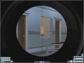 Drugie oszklone pomieszczenie znajduje się bardziej na lewo (#1) - [Misja 13] [Segment 1/2] NATO Summit | Rainbow Six Lockdown - Tom Clancys Rainbow Six: Lockdown - poradnik do gry