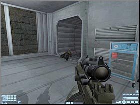 Dotrzesz w końcu do kolejnych schodów - [Misja 16 FINAŁ] [Segment 2/3] Castle | Rainbow Six Lockdown - Tom Clancys Rainbow Six: Lockdown - poradnik do gry