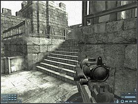 Koniecznie schowaj się za najbliższymi skrzyniami - [Misja 16 FINAŁ] [Segment 3/3] Castle | Rainbow Six Lockdown - Tom Clancys Rainbow Six: Lockdown - poradnik do gry