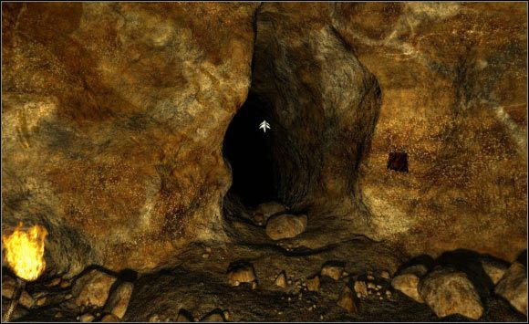 Po pokonaniu długiego labiryntu, znajdziesz się w typowo przejściowej lokalizacji (12) - opuść ją w jedynym możliwym kierunku (13) - Opis (1) | Druga jaskinia | Secret of the Lost Cavern - Secret of the Lost Cavern: Tajemnica Zaginionej Jaskini - poradnik do gry