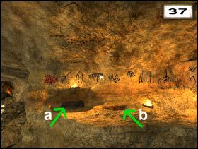 a - Engraving of a fish (#34 ) b - Engraving of a stag (#35 ) - Przedmioty | Tika | Secret of the Lost Cavern - Secret of the Lost Cavern: Tajemnica Zaginionej Jaskini - poradnik do gry