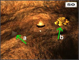 a - Powdered black pigment (#55 ) b - Block of ochre pigment (#56 ) - Przedmioty | Biała grota | Secret of the Lost Cavern - Secret of the Lost Cavern: Tajemnica Zaginionej Jaskini - poradnik do gry