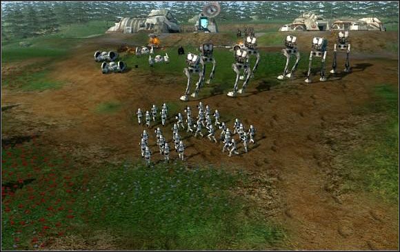 Baza rebeliantów stanie otworem, kiedy zniszczysz generator - Misja 1 Thyferra - początek | Imperium | Star Wars Empire At War - Star Wars: Empire At War - poradnik do gry