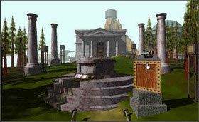 na palcu z ośmioma filarami, - Poradnik do gry Myst - MYST cz.1 - Myst - poradnik do gry