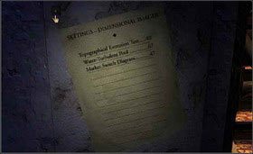 U góry po lewej stronie przy liście komend zauważysz mały zielony przycisk. Naciśnij go, a Twoim oczom ukaże się panel. Wprowadź interesującą Cię komendę (np. liczbę 67), zatwierdź ją czerwonym przyciskiem, obróć się do projektora i włącz go. - MYST cz.2 | Myst - Myst - poradnik do gry