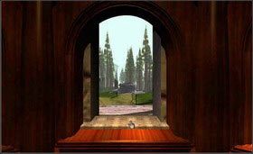 Aby je otworzyć, musisz kliknąć na drugi z obrazów wiszących na ścianie. - SELENITIC AGE cz.1 | Myst - Myst - poradnik do gry