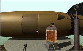 Gdy ustawisz już 59 Woltów, możesz udać się do statku kosmicznego. - SELENITIC AGE cz.2 | Myst - Myst - poradnik do gry