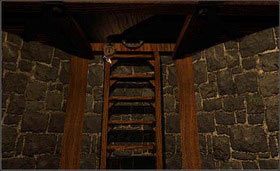 Teraz wejdź po drabinie i otwórz kłódkę. Wespnij się do góry. - STONESHIP AGE cz.2 | Myst - Myst - poradnik do gry