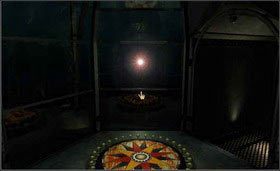Jeśli się pomylisz, światło zgaśnie - wówczas wróć do generatora, naładuj baterie i spróbuj ponownie. Jeśli wszystko pójdzie dobrze, przed Tobą pojawi się światło. - STONESHIP AGE cz.3 | Myst - Myst - poradnik do gry