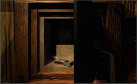 Wyjmij jedną zapałkę i podpal ją (wystarczy przesunąć po pudełku). - CHANNELWOOD AGE cz.1 | Myst - Myst - poradnik do gry