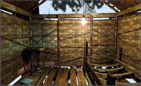 Następnie idź dalej, aż dojdziesz do kolejnego pokoju. Tutaj znajdziesz niebieską stronę. - CHANNELWOOD AGE cz.3 | Myst - Myst - poradnik do gry