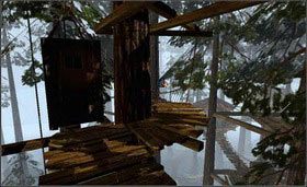 Teraz wróć do windy, ale nie wsiadaj do niej, tylko udaj się w prawo. Dojdziesz do pokoju Sirrusa. - CHANNELWOOD AGE cz.3 | Myst - Myst - poradnik do gry