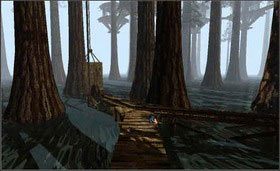 Idź dalej, aż dojdziesz do windy. Nie wchodź do niej, tylko skręć w prawo. - CHANNELWOOD AGE cz.3 | Myst - Myst - poradnik do gry