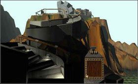 Przełączniki, cała ósemka, (w porcie, przy zatopionym mechanizmie, obok planetarium, obok statku kosmicznego, na palcu z ośmioma filarami, przy generatorze, obok drewnianej chatki oraz wieży z zegarem) są włączone. Zatem udaj się do portu i ponownie użyj tamtejszego przełącznika. - ZAKOŃCZENIA | Myst - Myst - poradnik do gry