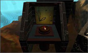 Chodząc po wyspie, włącz pięć przycisków. Jeden z symbolem zegara, - SELENITIC AGE cz.3 | Myst - Myst - poradnik do gry