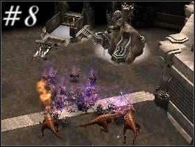 W pewnym momencie zaatakują nas krasnoludy - wyjdą z miejsca, w którym my przyszliśmy - Misja 7 | Siły Zła | Władca Pierścieni Bitwa o Śródziemie II - Władca Pierścieni: Bitwa o Śródziemie II - poradnik do gry